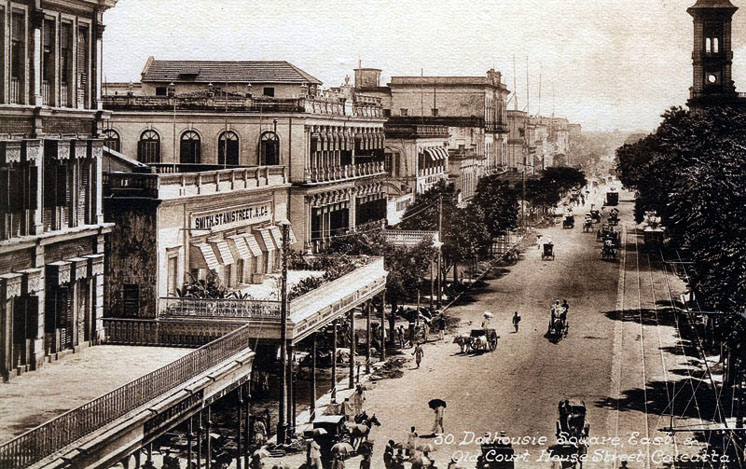 Old Court House Street, Calcutta, circa 1900